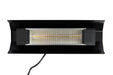 Well Traveled Living 60460 - Black Steel Wall Mounted Infrared Patio Heater - Black