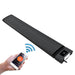 RADtec E32rw E Series WiFi Smart Controlled (3200 Watts/220V) 83.5" Zero Light Infrared Electric Patio Heater - 83.5 x 7 x 2.5 in. - Black Color