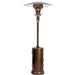 RADtec RF-ABNG Real Flame 96" Natural Gas Patio Heater - 19 x 19 x 96 in. - Antique Bronze Color