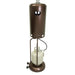 RADtec RF-ABNG Real Flame 96" Natural Gas Patio Heater - 19 x 19 x 96 in. - Antique Bronze Color