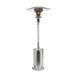 RADtec RF-SS Real Flame 96" Propane Gas Patio Heater - 19 x 19 x 96 in. - Stainless Steel Color