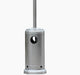 RADtec RF-SS Real Flame 96" Propane Gas Patio Heater - 19 x 19 x 96 in. - Stainless Steel Color